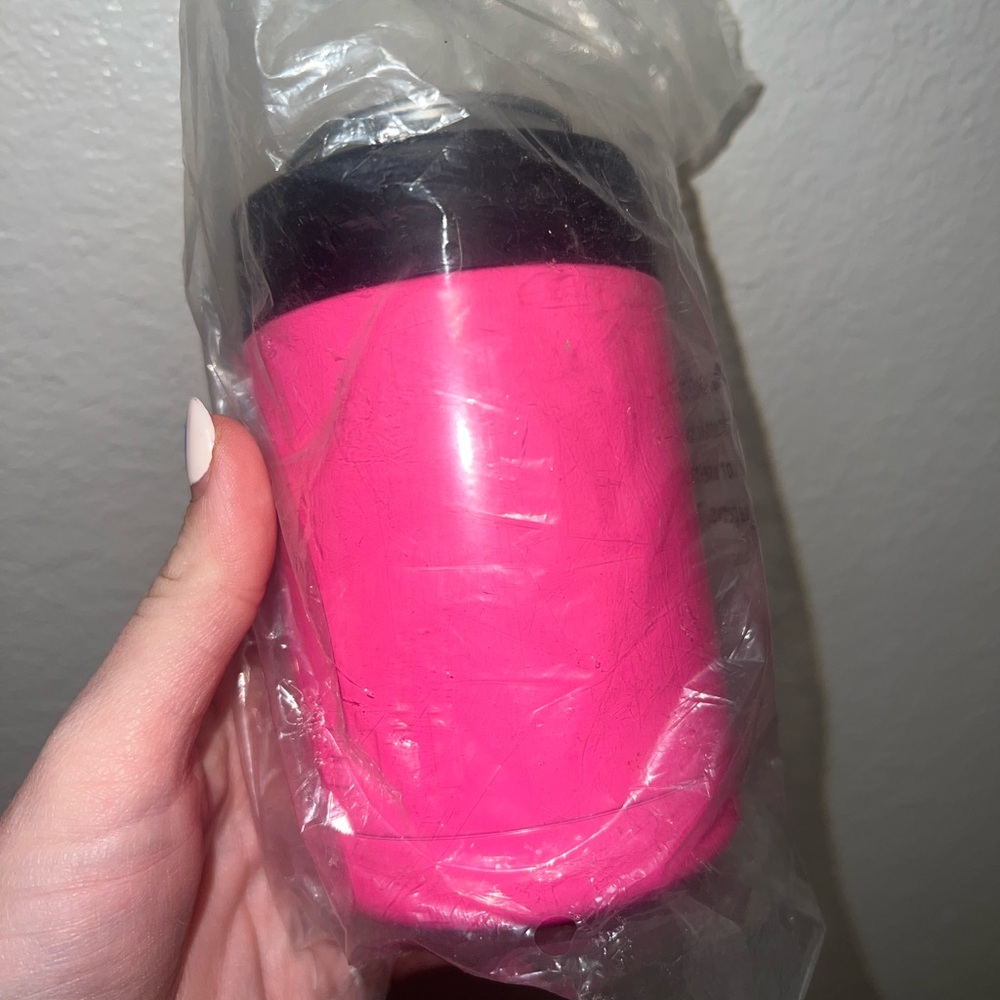 Bright Pink can coozie yeti